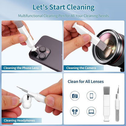 Laptop Keyboard Cleaning Kit, All-In-One Brush & Cleaner